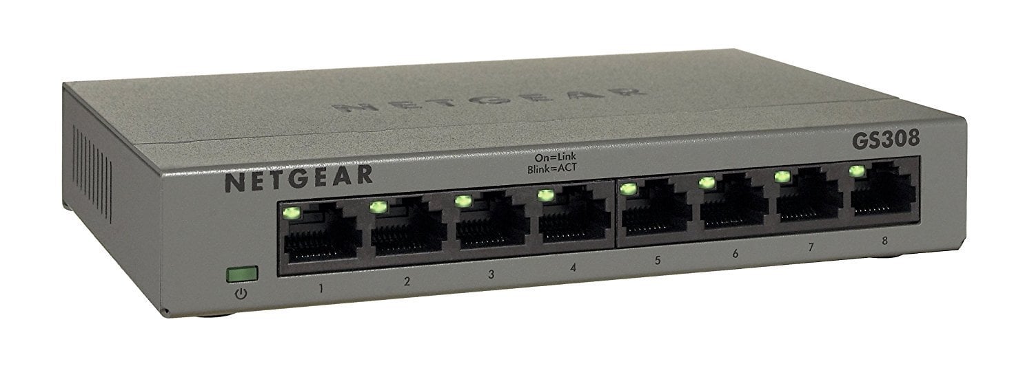 Switch 8 puertos NETGEAR GS308