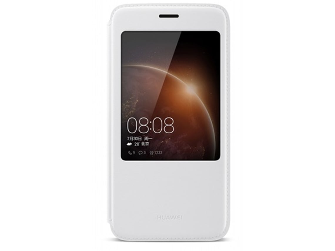 Funda HUAWEI GX8 Flip View Blanco