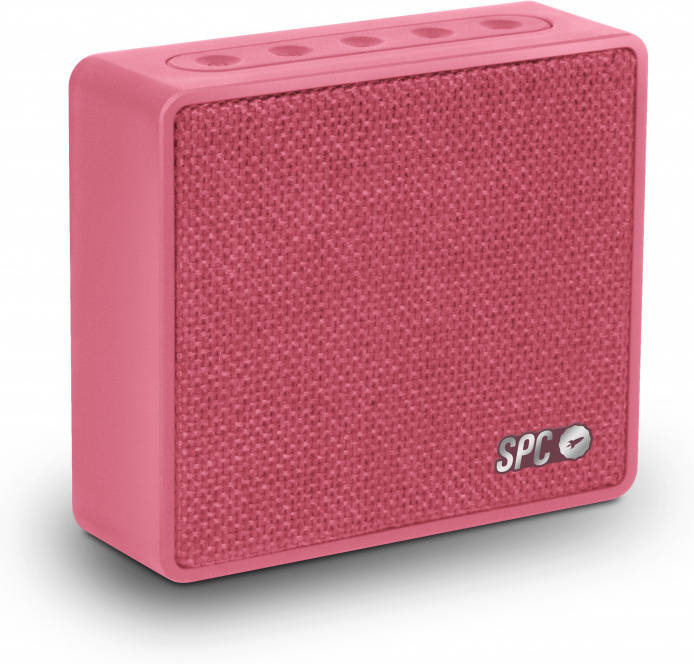 Altavoz Bluetooth SPC One (Rosa - 4 W - Autonomía: hasta 3 h - Alcance: hasta 10 m)