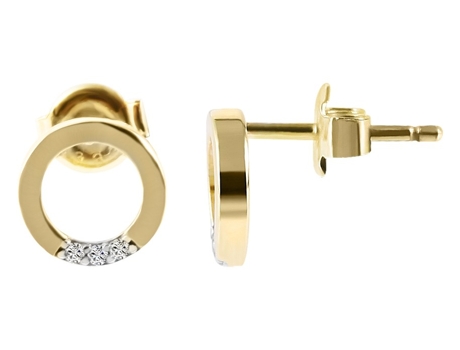 Joyería Oro 8K – Pendientes en Oro con Circonias Bailee