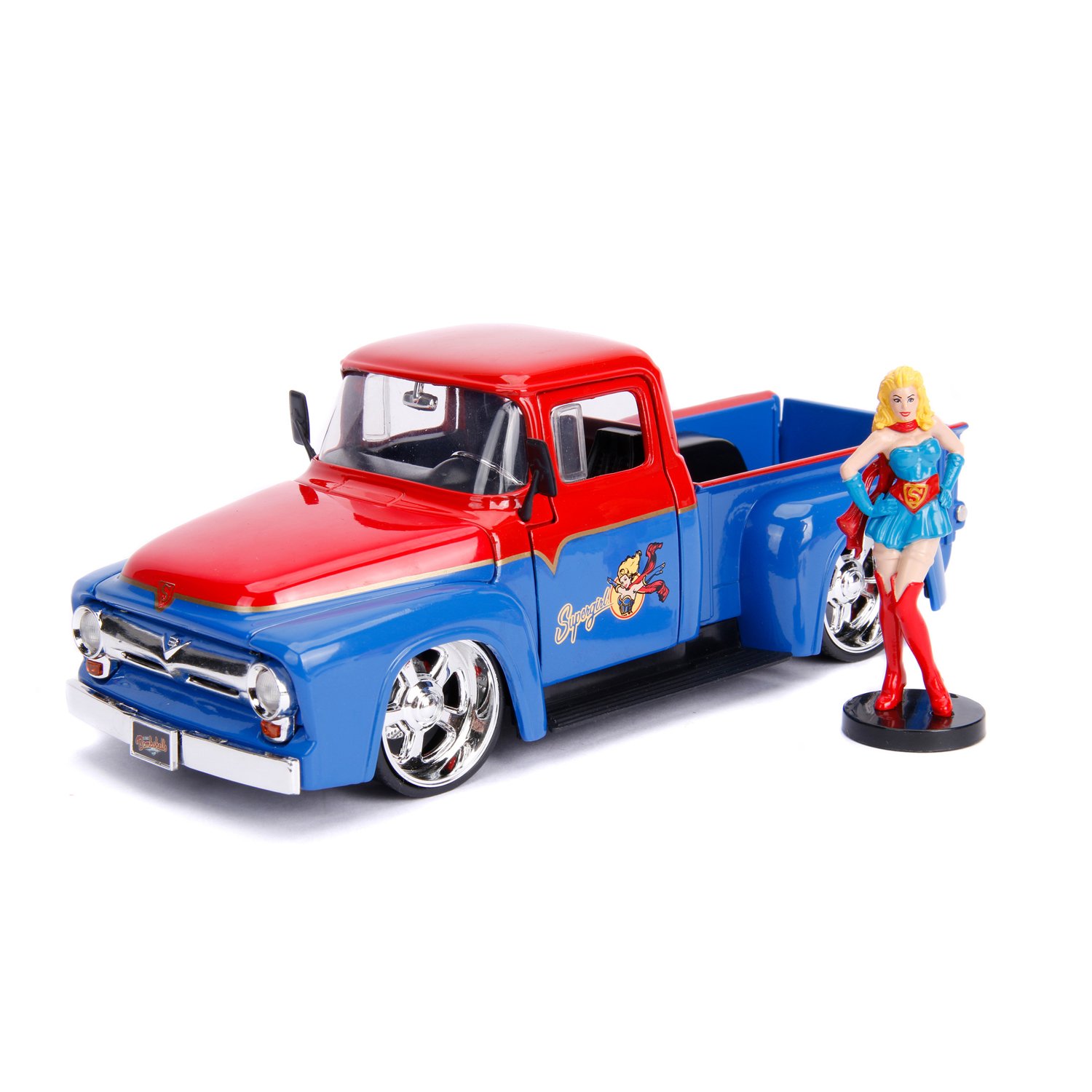 Figura de Acción JADA Supergirl Ford F-100 Pickup 1956 (Edad Minima: 8)