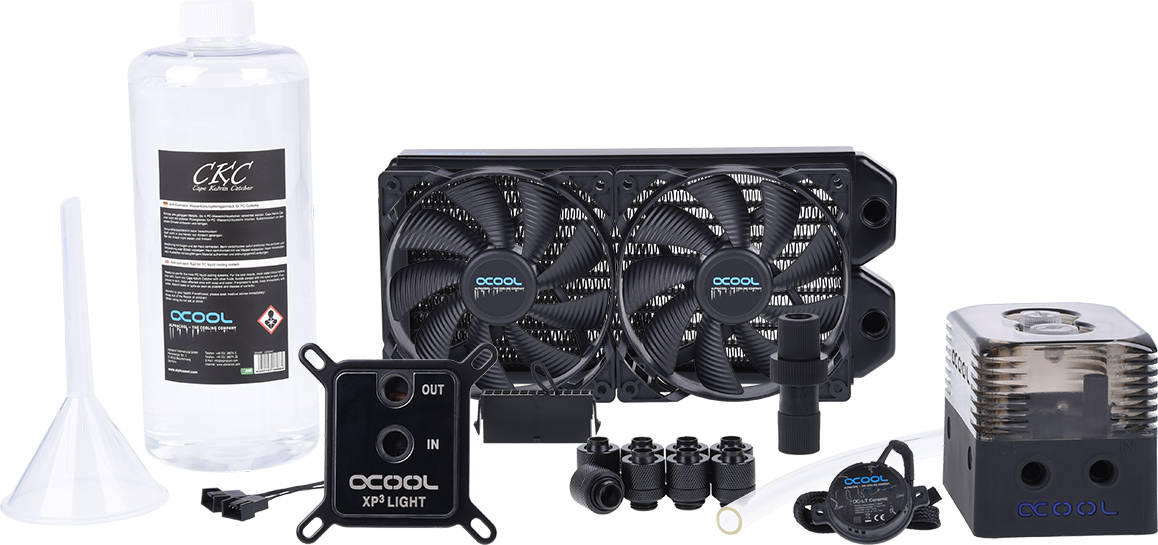 Enfriamiento Líquido de Ordenador ALPHACOOL Gaming Copper 30 2x 140 mm