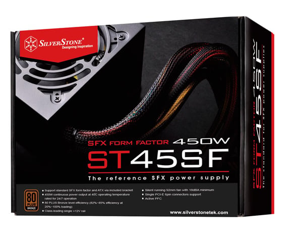 Fuente de Alimentación SILVERSTONE ST45SF