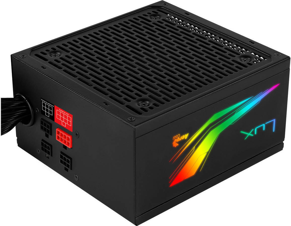 Fuente de Alimentación AEROCOOL LUX RGB 650M