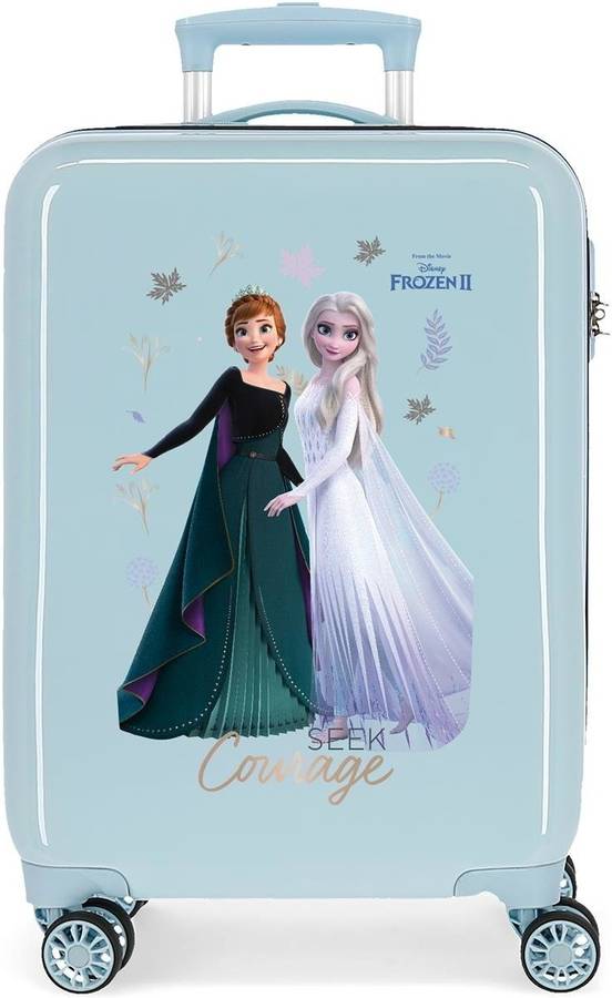 Maleta de Viagem DISNEY ABS Rígida Frozen Seek Courage (Azul)