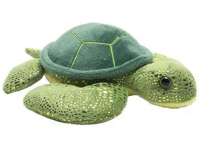 Peluche WILD REPUBLIC HUG'EMS Tortuga Marina Verde (Tam: 18 cm)