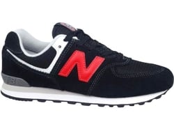 Zapatillas Deportivas NEW BALANCE 574 Para Niños (Negro - Tejido, Material Sintético -40)