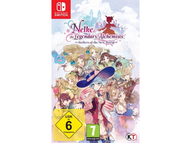 Juego Nintendo Switch Nelke & the Legendary Alchemists: Ateliers of the New World