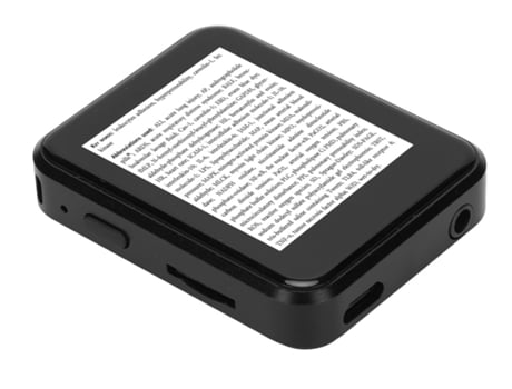 Reproductor MP3/MP4 Bluetooth SMANDY X1 1.8Inch E-Books 64G TF Card (Negro)