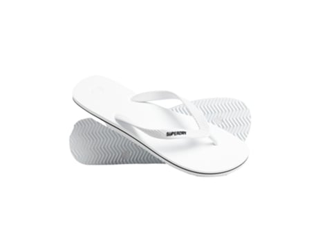 Chanclas SUPERDRY Hombre (S - Blanco)