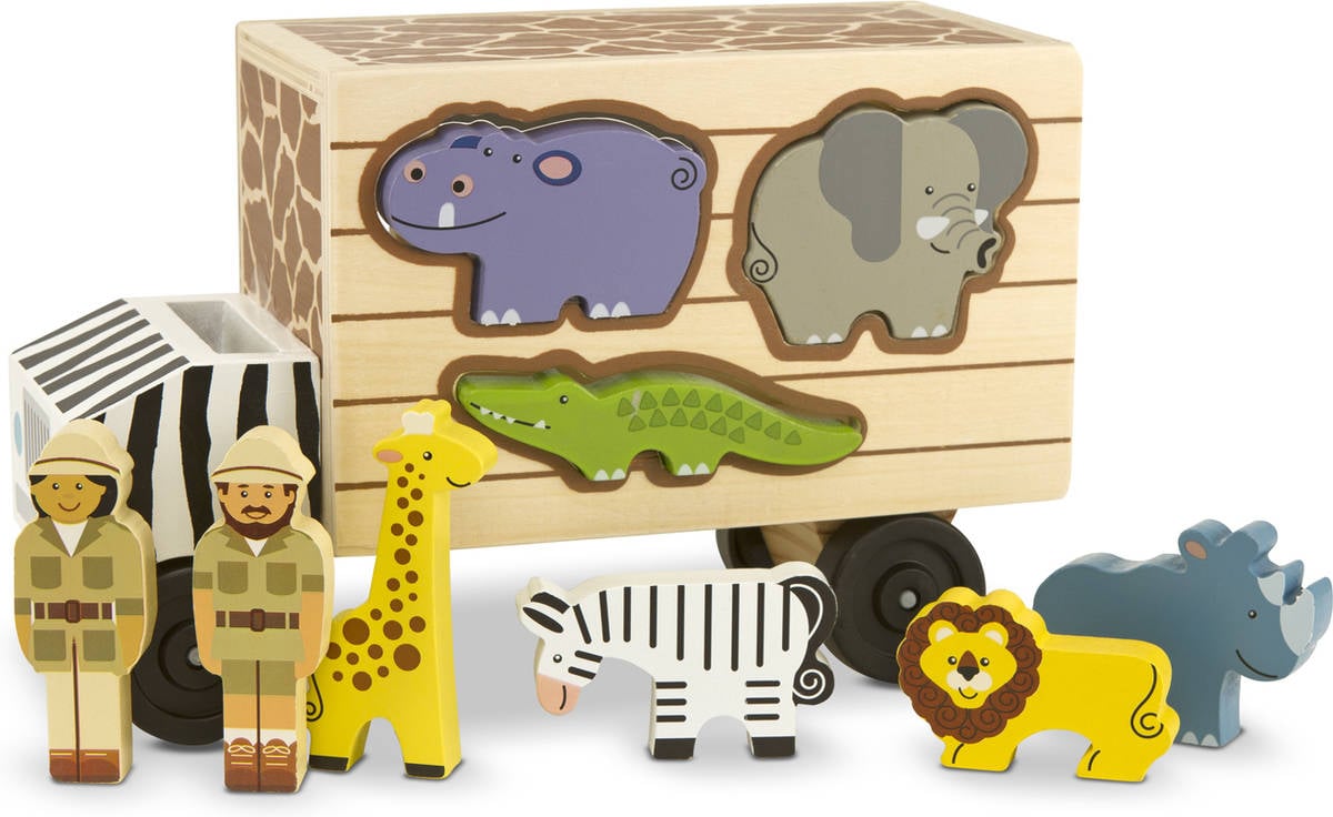 Juguete Educativo MELISSA & DOUG Wooden Animal Rescue