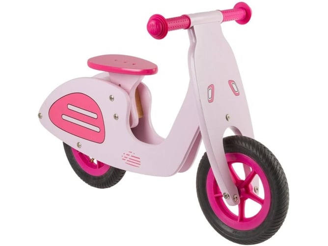 Mwave Vespa Bicicleta infantil de madera rosa 12 pulgadas anlen scooter talla 24 meses4