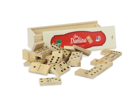 Jogo de Mesa VILAC Wooden Dominoes (3 Anos)