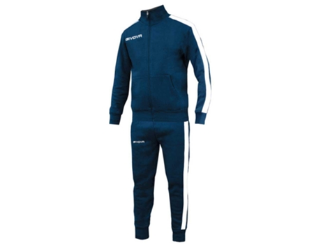 Chándal para Hombre GIVOVA Rev S Azul para Fútbol (XXXL)