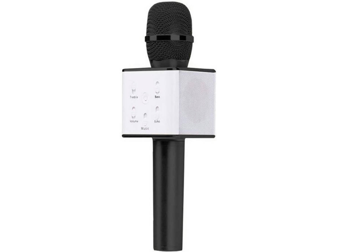 Karaoke Ryval Negro bluetooth usb 6w incluye funda de transporte