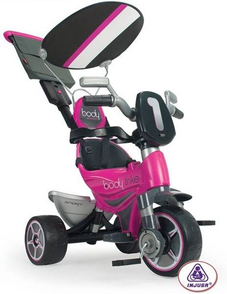 Triciclo DISFRAZZES Body Completo (Rosa - 106 x 46,2 x 98 cm)