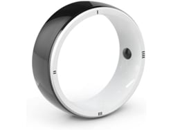 Smart Ring CHRONUS R5, 128 GB para compartir unidad, función NFC, 6 tarjetas RFID integradas, para iOS Android (blanco y negro, M)