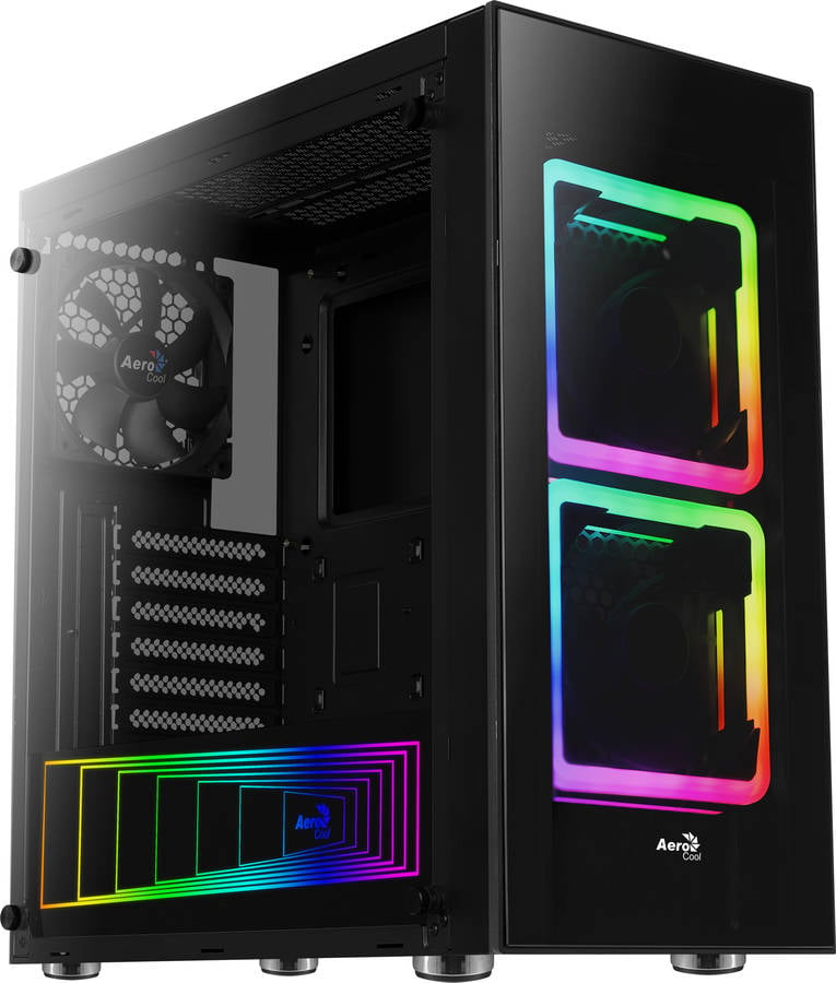 Caja PC AEROCOOL Tor (ATX Mid Tower - Negro)