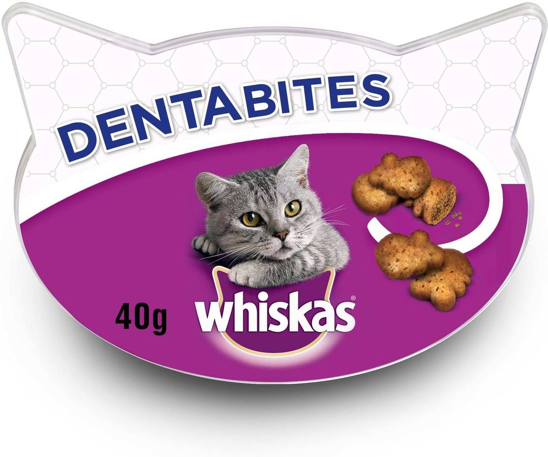 Snacks Para Gatos pollo y queso ayuda reducir la sarro whiskas dentabites 60 salud 40 higiene dental