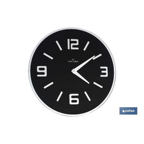 Reloj de pared ø43cm cristal modelo livorno