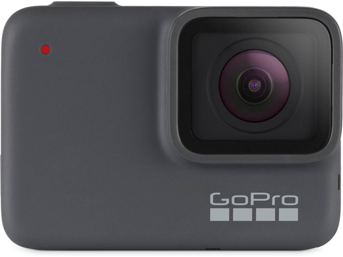 Cámara deportiva GOPRO Hero 7 Silver (4K - 10 MP - Hasta 140 de autonomía - Wi-Fi y Bluetooth)