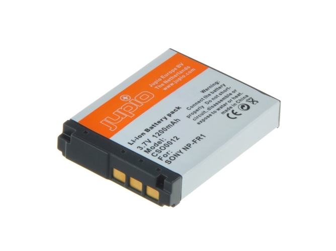 Batería JUPIO CSO0012 para SONY NP-FR1 1200 mAh