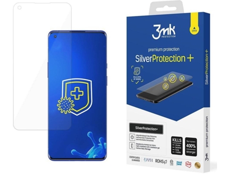 Protector Cristal Templado Oneplus 9 3MK Antibacteriano