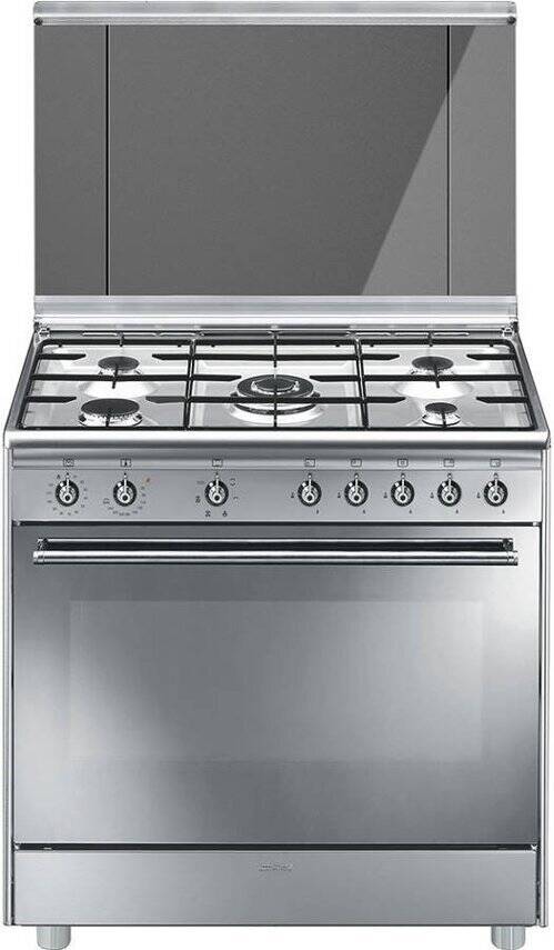 Cocina SMEG SX91SV9 (115 L - Gas Natural - Inox)