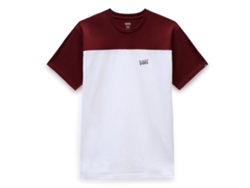 Camiseta de Hombre VANS OFF THE WALL Vans Script Crew Blanco (M)