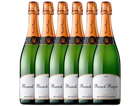 Espumante REXACH BAQUES Rexach Baques Brut Nature Cava Gran Reserva (0.75 L - 6 unidades)