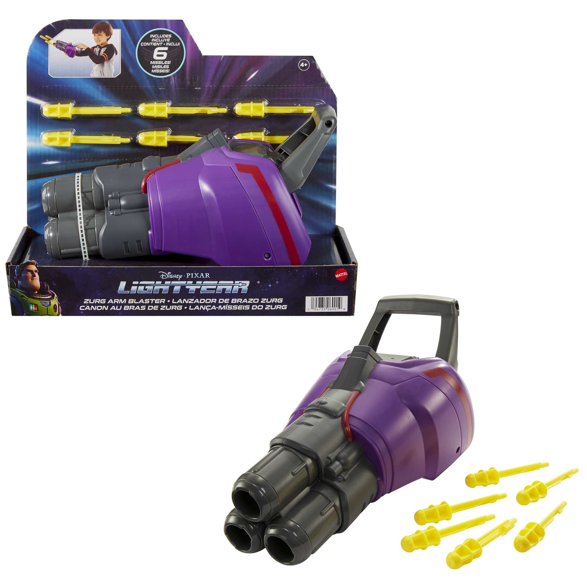 Pixar Lightyear Blaster de zurg lanzador juguete regalo para niños +4 años mattel hhj58 exclusivo en amazon 4