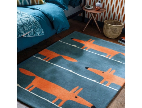 Alfombra SCION Mr Fox (Azul - 120x180 cm)