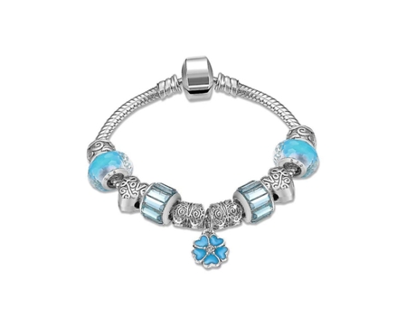 Pulsera de moda exquisita DIY Cielo azul de 5 colores Pulsera de personalidad Jewe