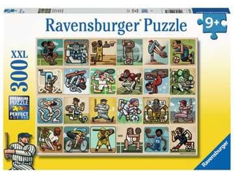 Puzzle RAVENSBURGER Awesome Athletes rompecabezas 300 pieza(s) Arte