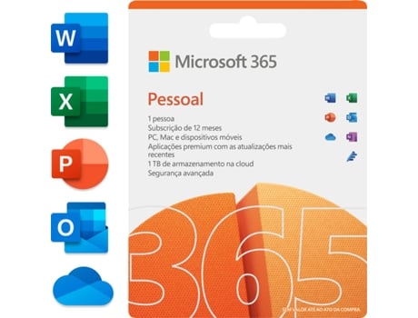 Microsoft Office 365 Personal (1 User) (DE) (ESD) - Ofimática