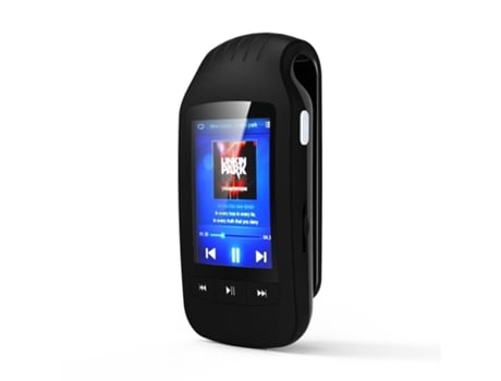 Reproductor Mp3 Sport Podómetro con Bluetooth Fm Radio Pantalla LCD [Negro / 8Gb]