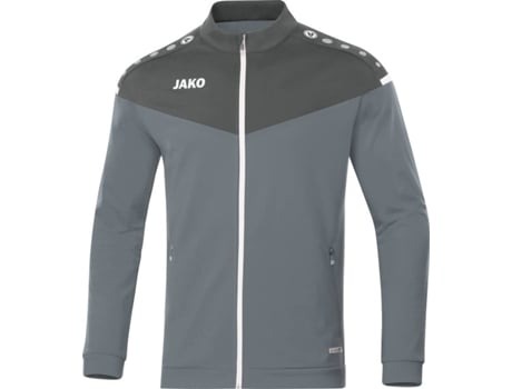 Chaqueta para Niños JAKO Polyester Champ 2.0 (Gris y Gris Antracita - 7/8 Años )