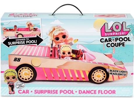 L.o.l. Surprise 565222 muñeca con coche multicolor talla carpool coupe edad ‍4