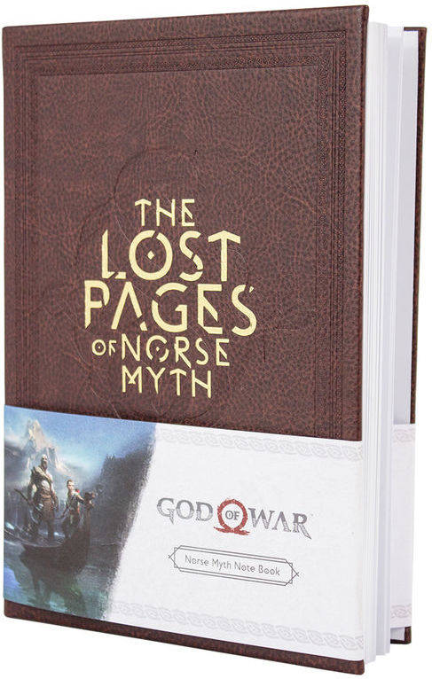 Import Cuaderno A5 god war the lost pages of norse myth multicolor unico libreta gaya