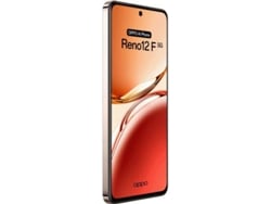 Smartphone OPPO Reno 12F 5G (6,67" - 8 GB - 256 GB - Naranja) + Cargador 45W Blanco