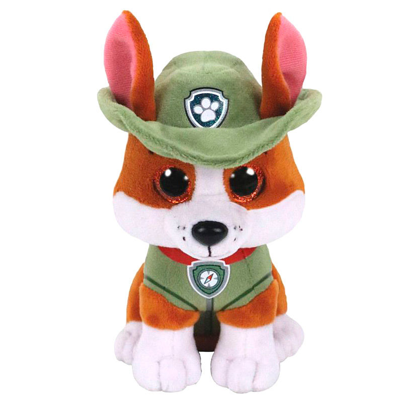 Paw Patrol Tracker 24 cm peluche ty beanie boos patrulla