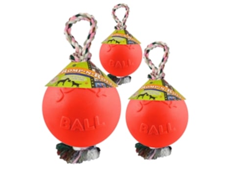 Pelota para Perros JOLLY De Hull-N-Roll Naranja Olor De Vainilla (20 cm)