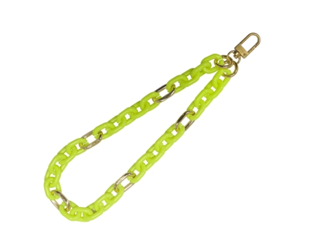 Bandolera CELLY Jewelchainylf Plástico Amarillo