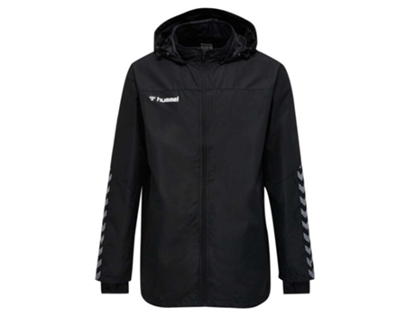 Abrigo para Hombre HUMMEL Authentic All Weather Negro para Fútbol (116 cm)