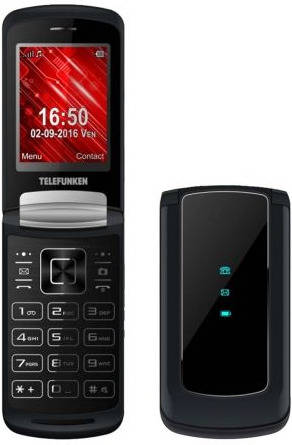 Teléfono móvil TELEFUNKEN TM28.1 Classy (2.4'' - 2G - negro)