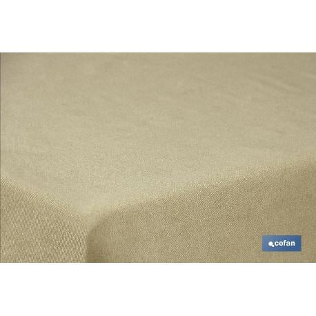 Mantel antimanchas 140x20 m 50 % algodón poliéster modelo salonia