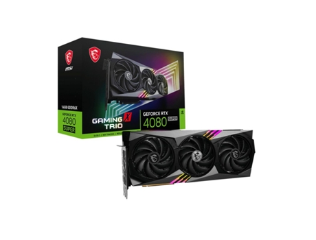 Tarjeta Gráfica MSI GAMING X TRI (GDDR6X - GEFORCE RTX 4080 SUPER)