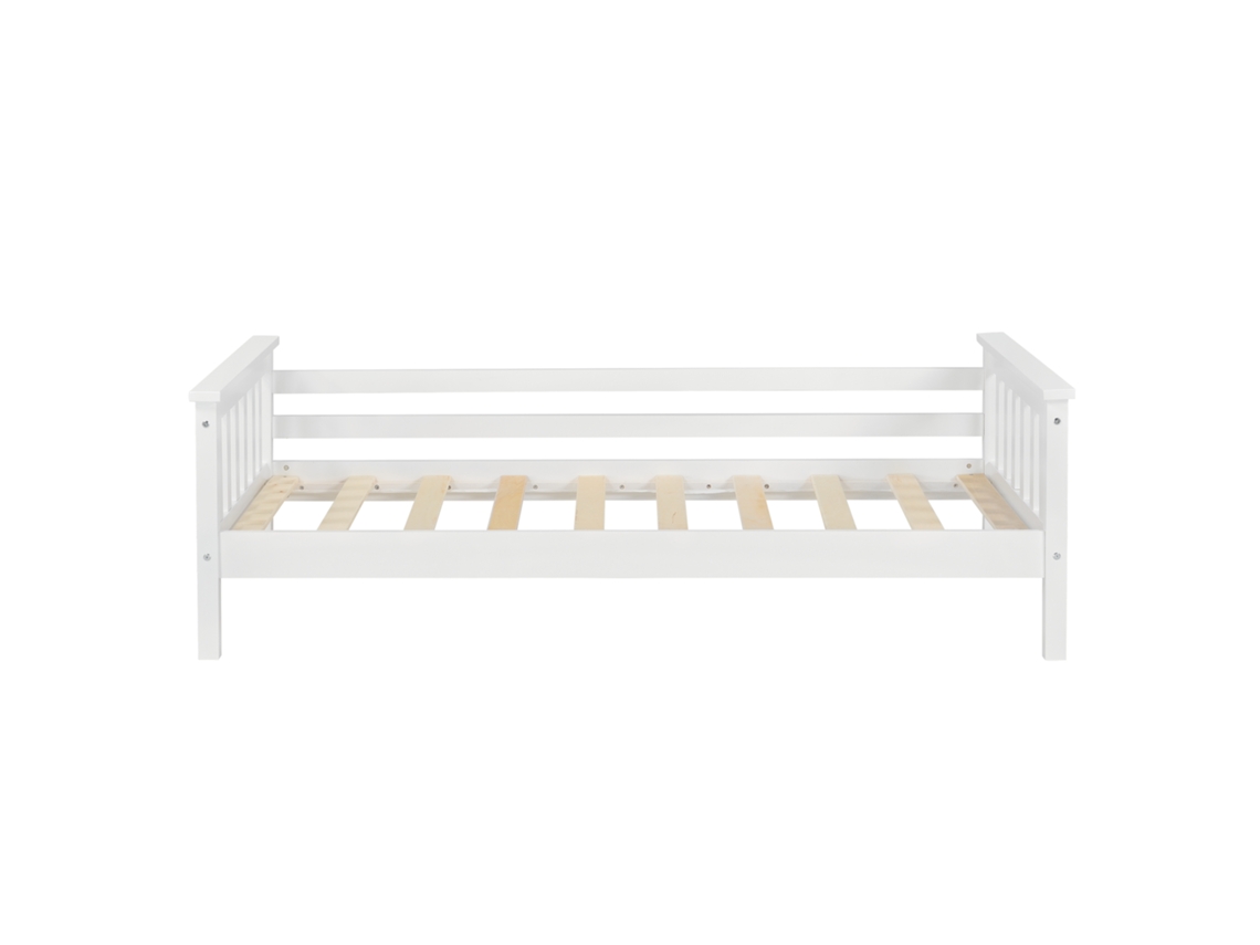 Estructura De Cama - Ely - 85x156x192 - Blanco con Ofertas en Carrefour