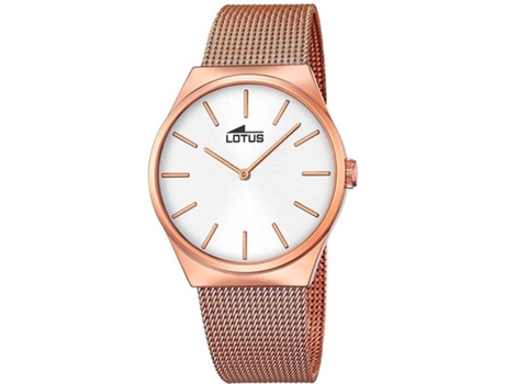 Reloj LOTUS Hombre (Acero - Rosa)