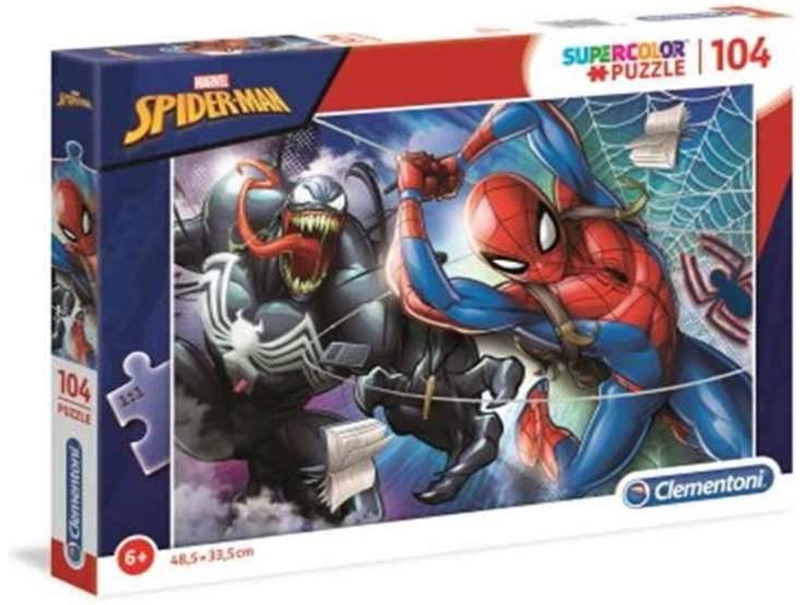 Puzzle spiderman cheap 3 años